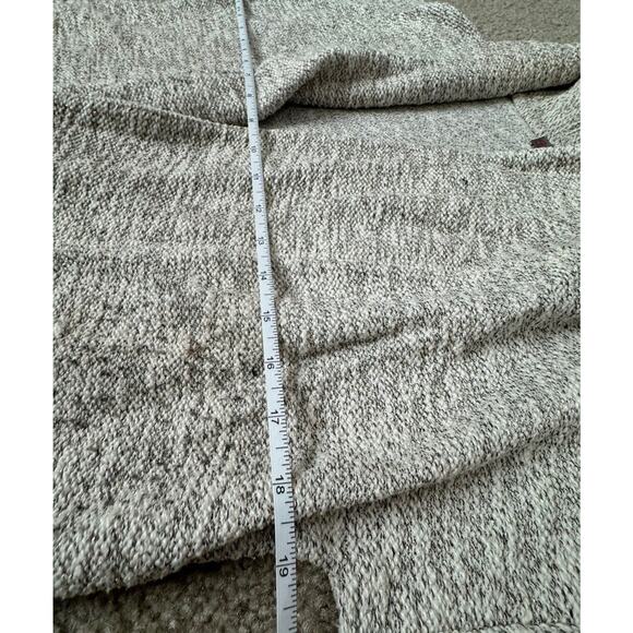 Talbots Cardigan Sweater Lambs Open Front Ribbed Purple Women Size M Petite Mp - Picture 7 of 9